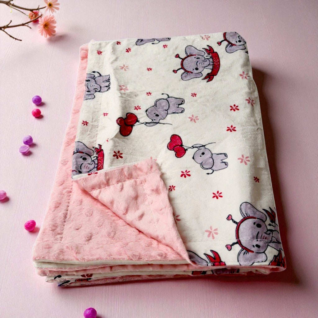 Little Dreamer Minky Dot Blanket