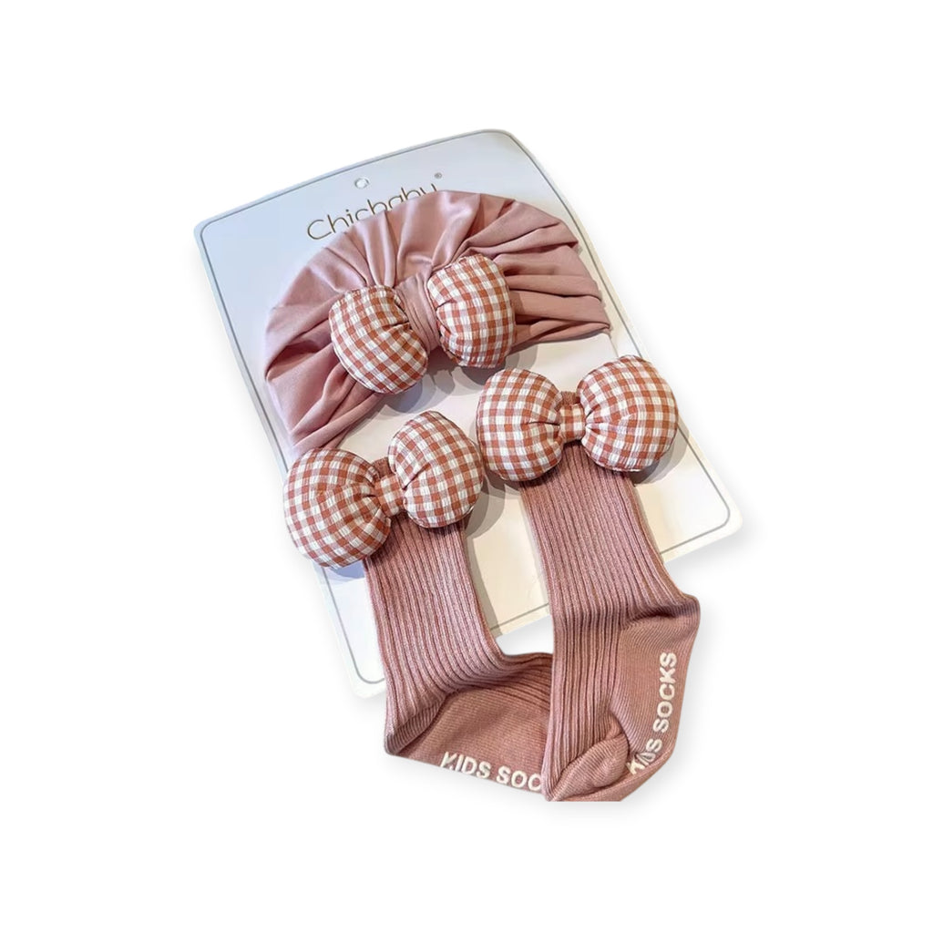 Lovely Pink Gingham Set