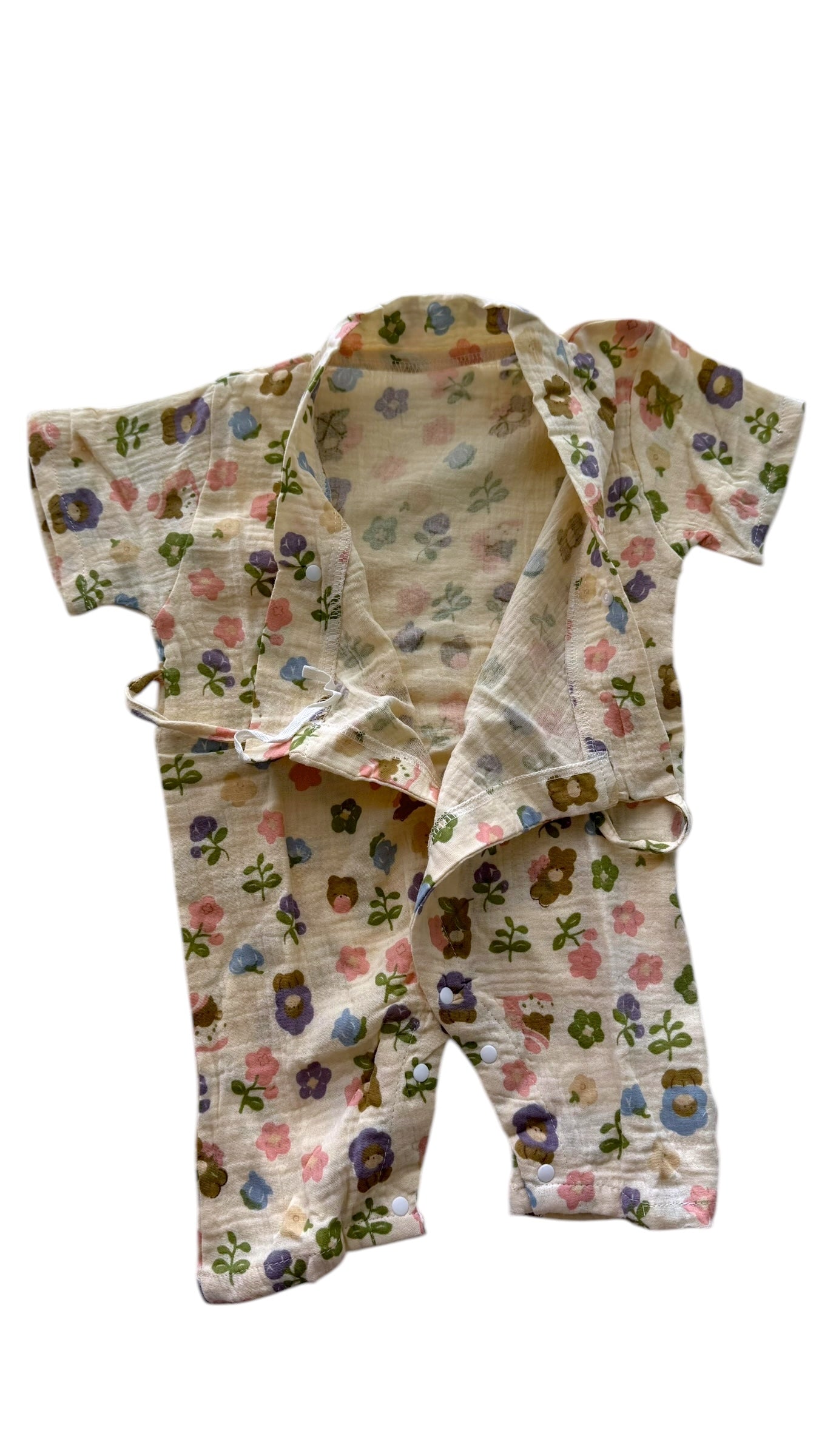 Little Posies Bear Kimono