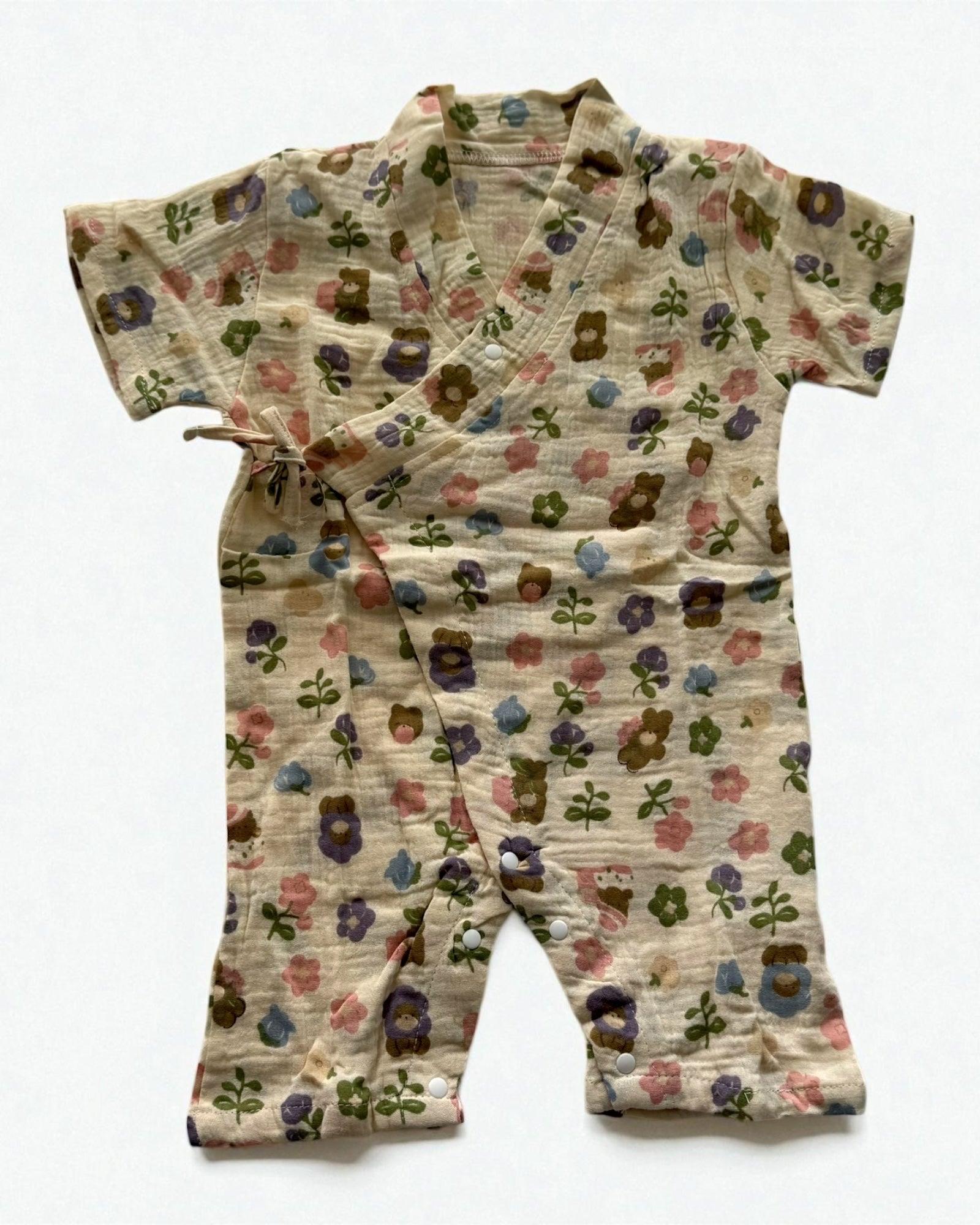 Little Posies Bear Kimono