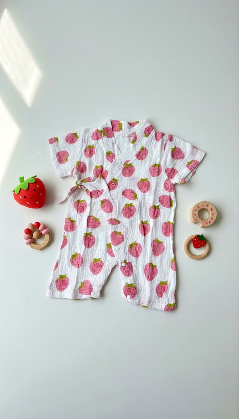 Sweetie Strawberry Kimono
