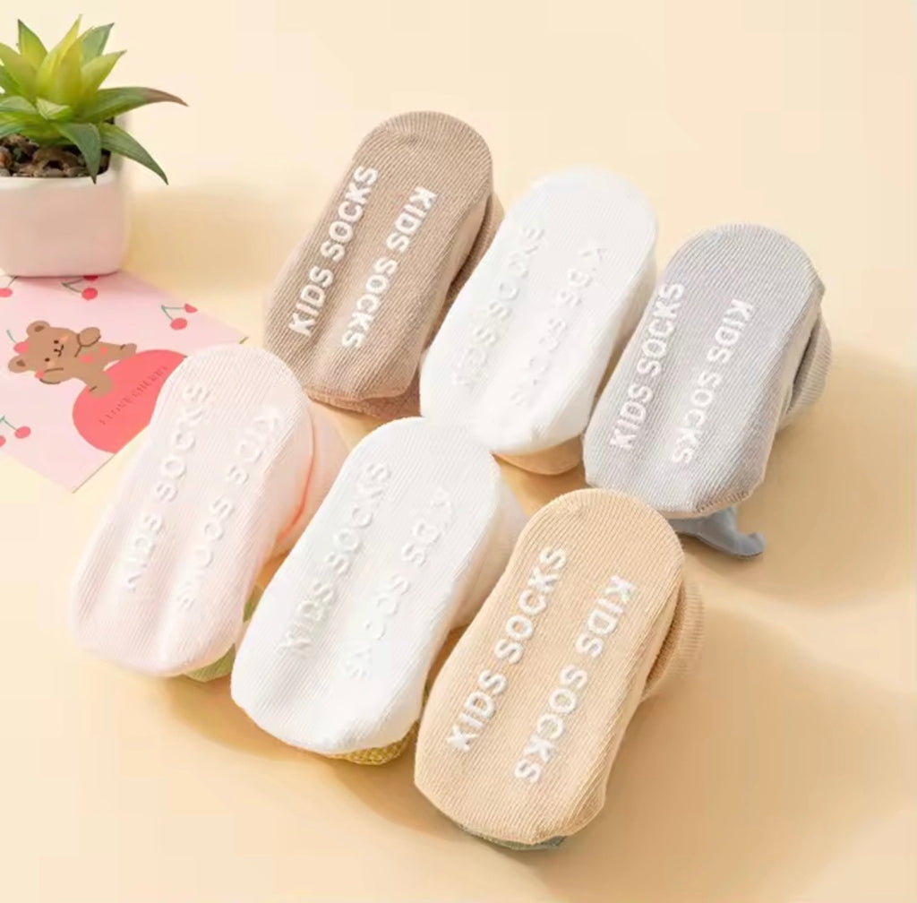 Pink Bunny Baby Socks