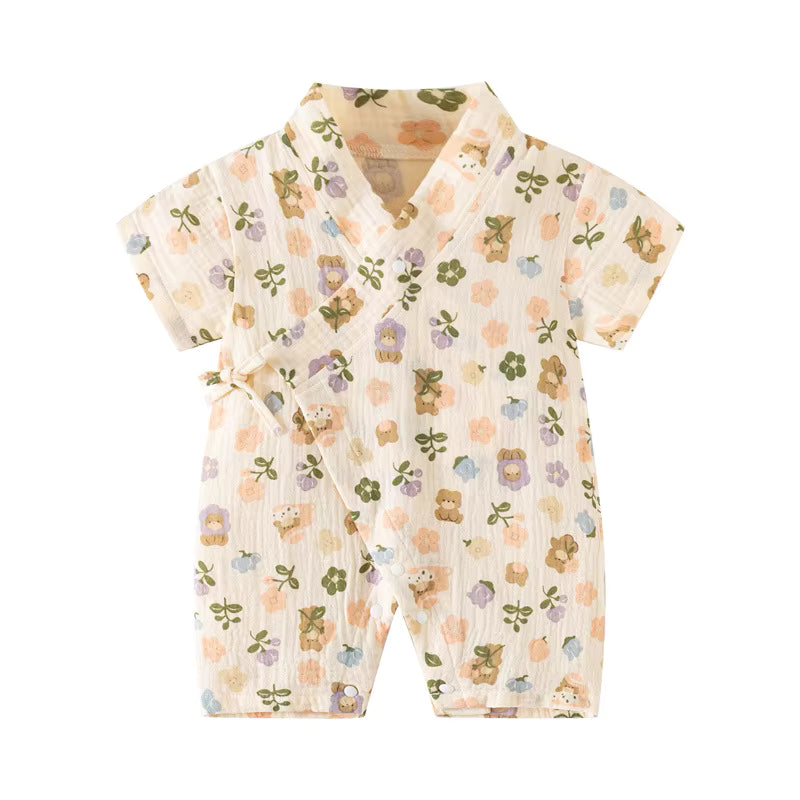 Little Posies Bear Kimono