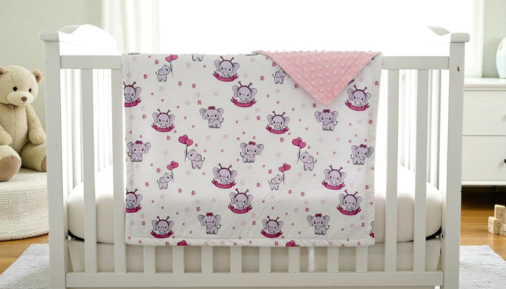 Little Dreamer Minky Dot Blanket
